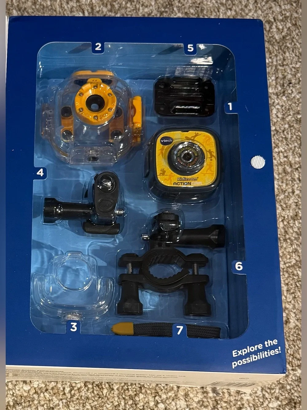 Vtech Kidizoom ActionCam/Camera Color LCD Screen Waterproof Sport New Sealed